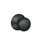 Schlage F-Series Plymouth Matte Black Passage Knob Right or Left Handed F10GPLY622 - alternate 1
